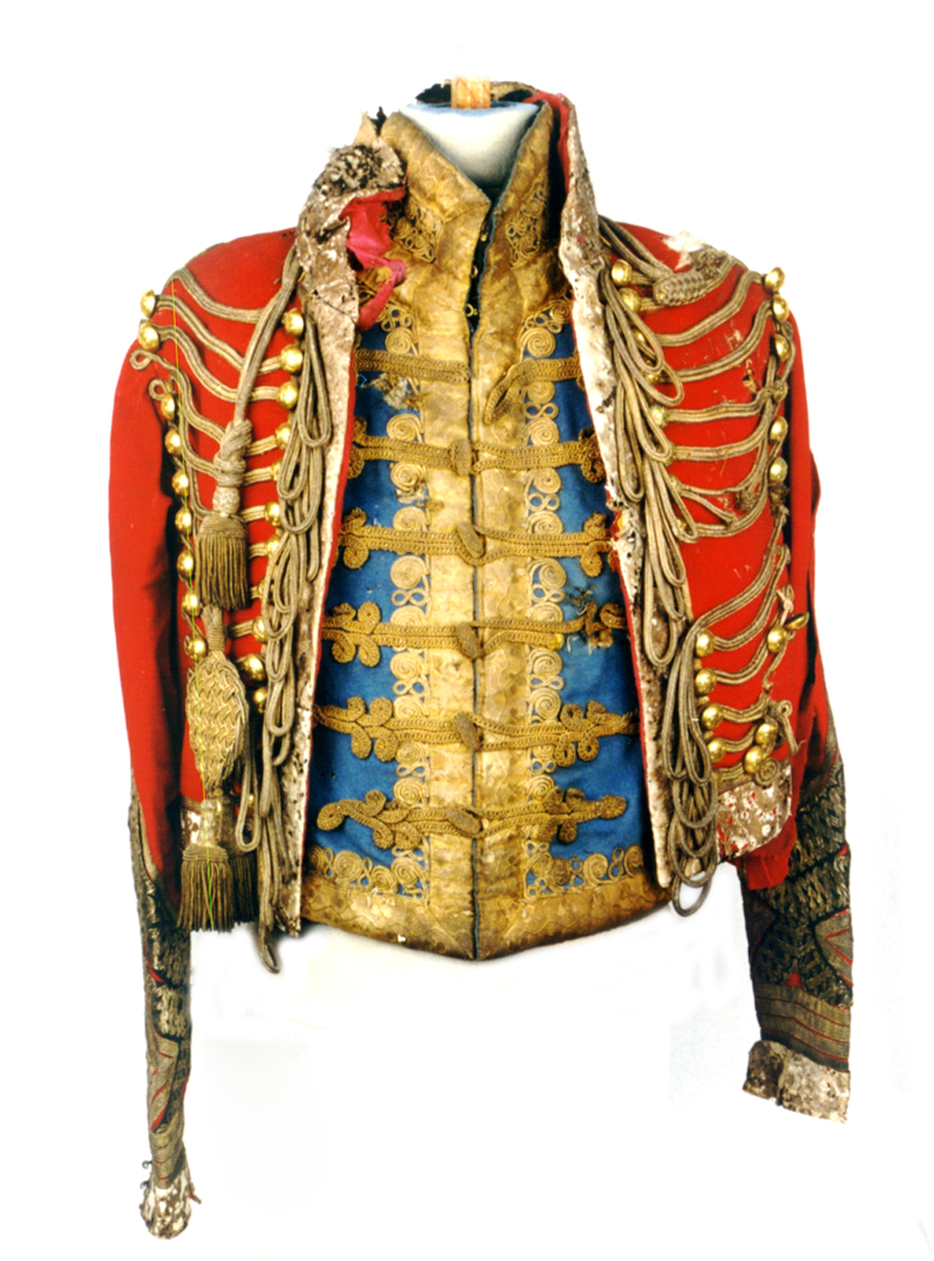 Specially-made uniform of Diego de León. Dress coat, dolman and czapka, 19th century